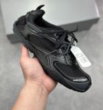 Balenciaga Radar Low-Top Sports and Casual Sneakers Black Upper Mesh Shoes